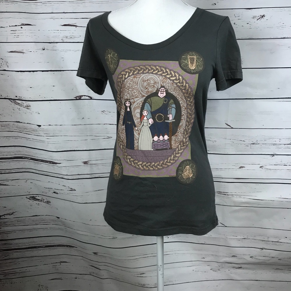 Merida tapestry shirt Disney store